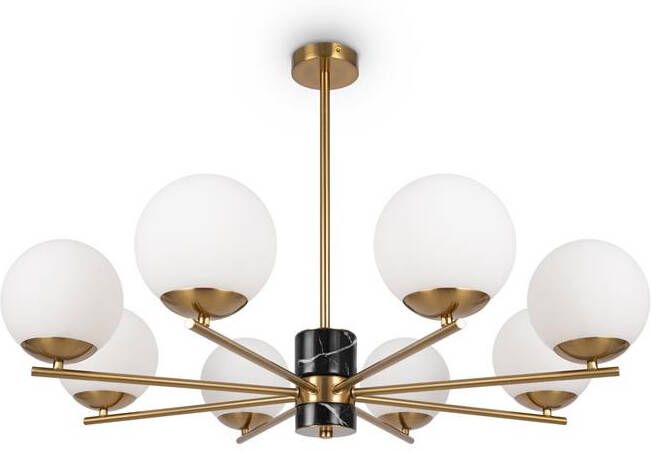 Maytoni Hanglamp Marble Messing Ø81