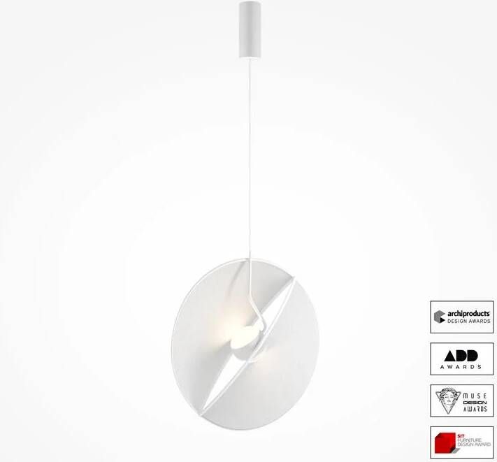 Maytoni Hanglamp Reflex Wit Ø45