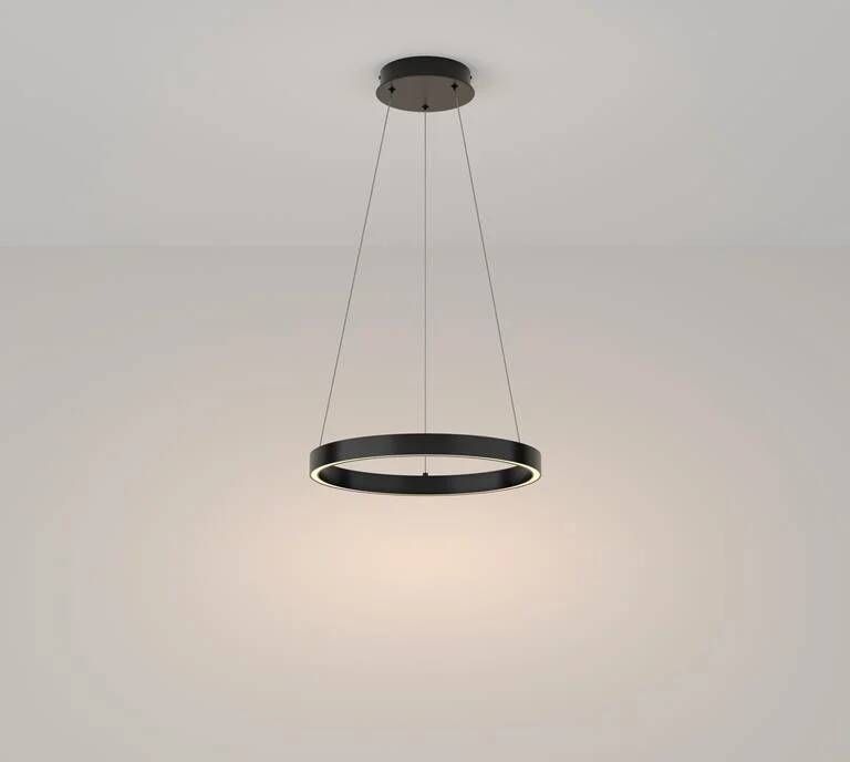 Maytoni Hanglamp Rim Zwart Ø40