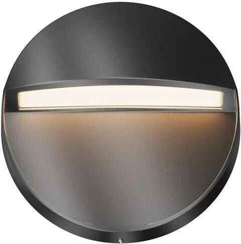 Maytoni Outdoor Verlichting voor trappen Mane Zwart Ø12