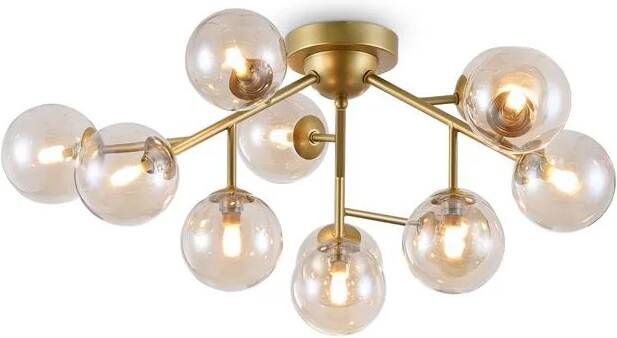 Maytoni Plafondlamp Dallas Goud Ø60