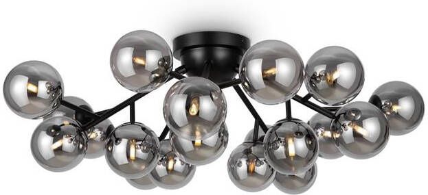 Maytoni Plafondlamp Dallas Zwart Ø75