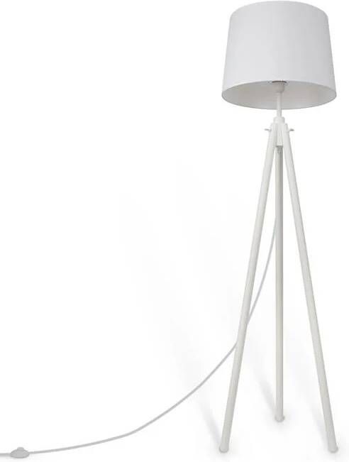 Maytoni Vloerlamp Calvin Wit Ø44