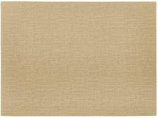 Mesapiu Placemat Canvas Rechthoek Sand Set van 4