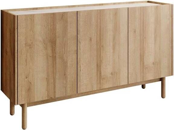 Meubella Dressoir Cayenne Eiken 144 cm Hoog