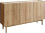 Meubella Dressoir Cayenne Eiken 144 cm Hoog - Thumbnail 2