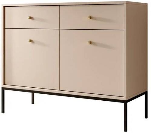 Meubella Dressoir Moreno Beige 104 cm