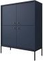 Meubella Dressoir Moreno Blauw 104 cm Hoog - Thumbnail 2