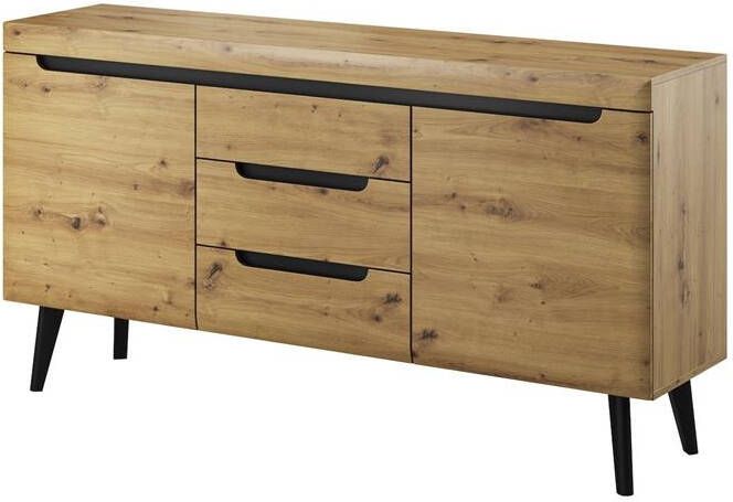 Meubella Dressoir Nebraska Eiken 160 cm