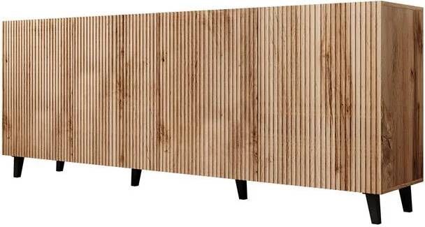 Meubella Dressoir Vintar Eiken 200 cm