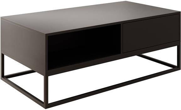 Meubella Salontafel Delta Zwart 120 cm