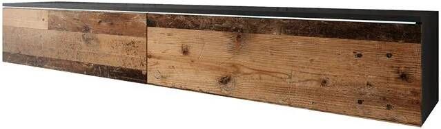 Meubella TV-Meubel Dixon Old wood Antraciet 180 cm