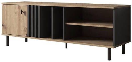 Meubella TV-Meubel Marcos Eiken Antraciet 138 cm