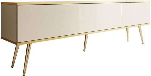 Meubella TV-Meubel Orleans Beige 175 cm Staand