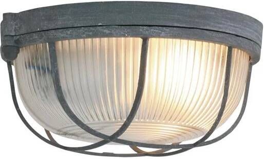 Mexlite Plafondlamp Lisanne 1-lichts rond grijs