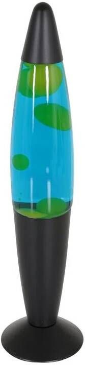 Mexlite Lavalamp Volcan Yellow 1-lichts zwart