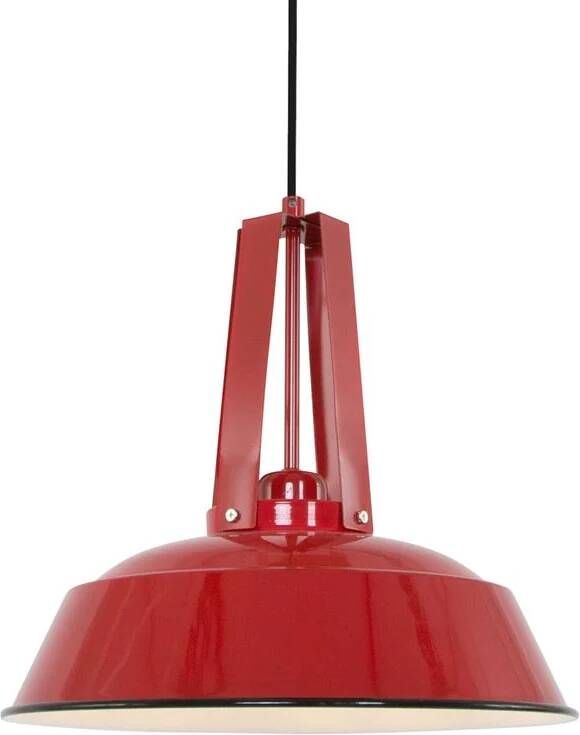 Mexlite Lightning donald hanglamp 1-l. Metaal 43cm rood