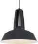 Steinhauer Lighting Donald Hanglamp 1-l. metaal 43cm Zwart - Thumbnail 2