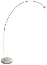 Mexlite Solva vloerlamp E27 (grote fitting) staal