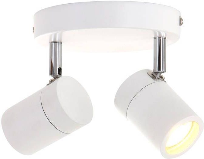 Mexlite spot Upround LED wit metaal Ø 24cm GU10 2487W