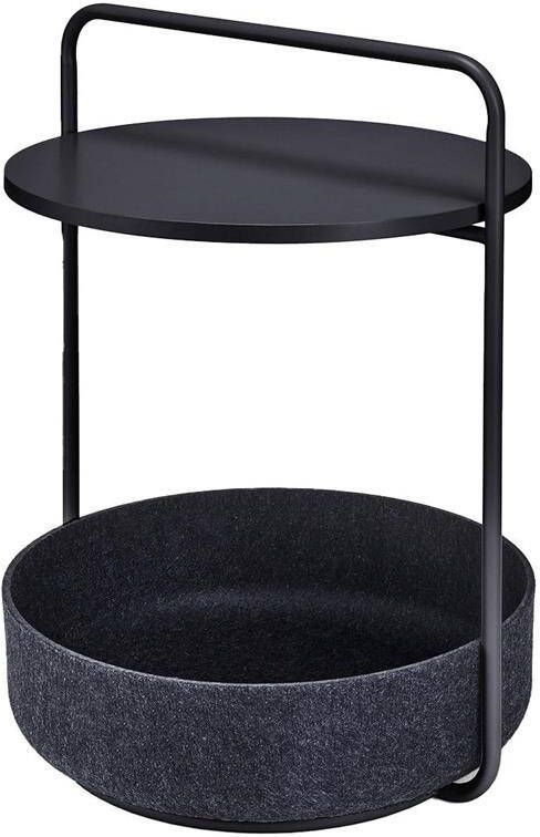MiaCara Tavolino kattenmand bijzettafel Ø50 black