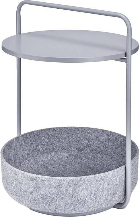 MiaCara Tavolino kattenmand bijzettafel Ø50 concrete