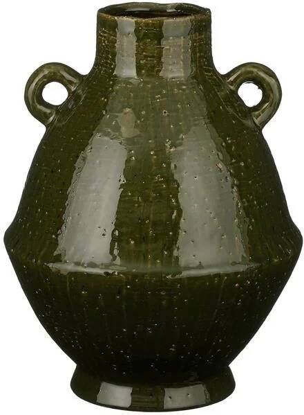 Mica Decorations Elena Vaas H34 x Ø26 cm Keramiek Groen