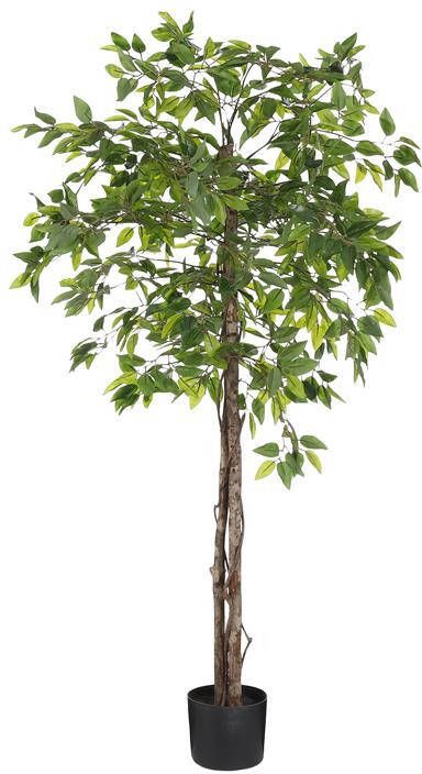 Mica Decorations Ficus Kunstplant in Bloempot H150 x Ø50 cm Groen