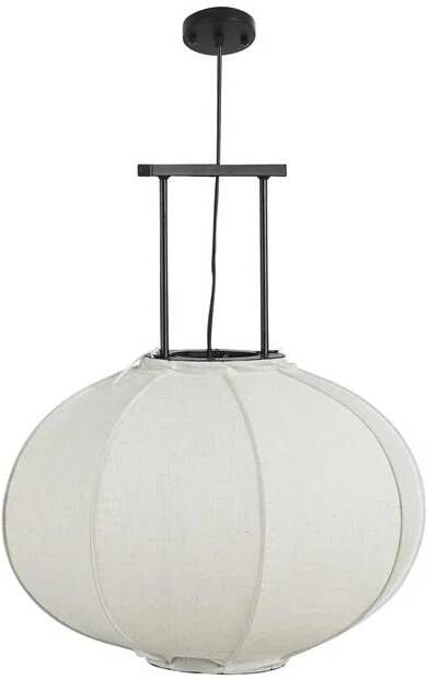 Mica Decorations Pego Hanglamp H54 5 x Ø50 cm Linnen Off White