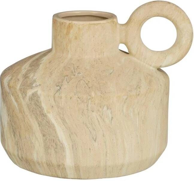 Mica Decorations Trentino Vaas L32 x B28 x H27 cm Beige