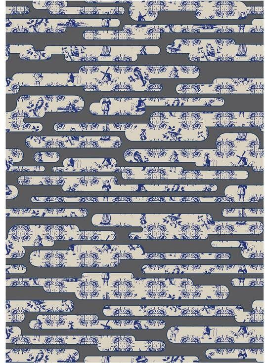 Moooi Carpets Dutch Sky vloerkleed 300x400 grijs