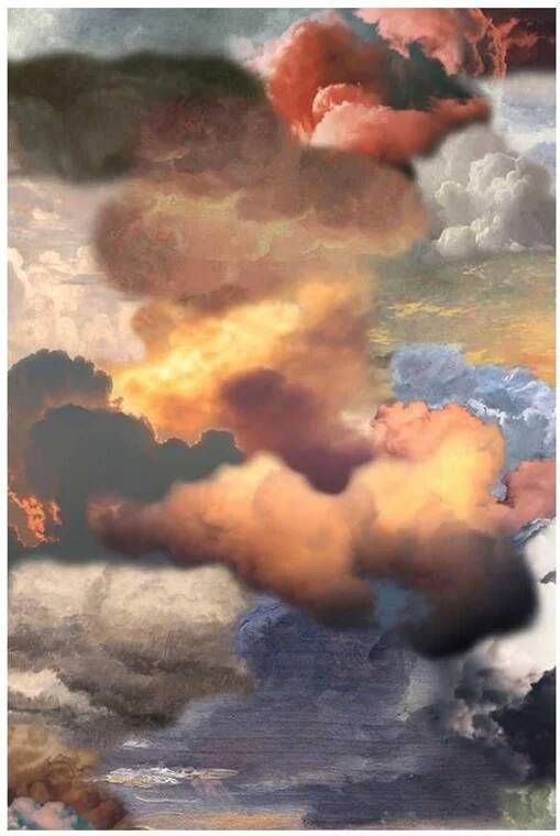 Moooi Carpets Walking on Clouds vloerkleed 200x300 polyamiade Dusk