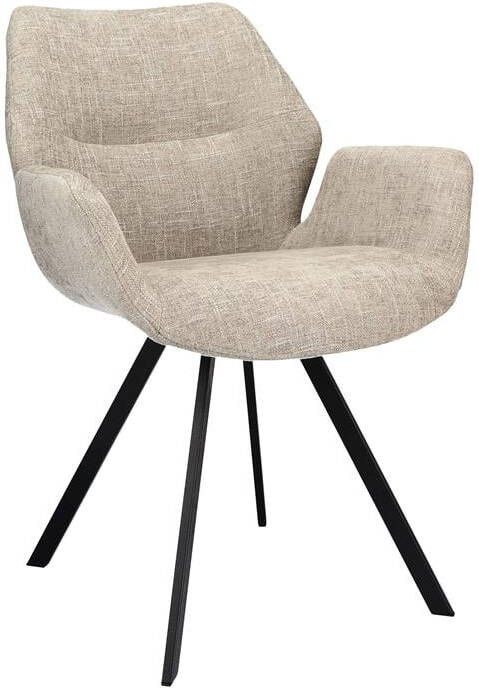 MOOS by fonQ Billy Eetkamerstoel Polyester Taupe