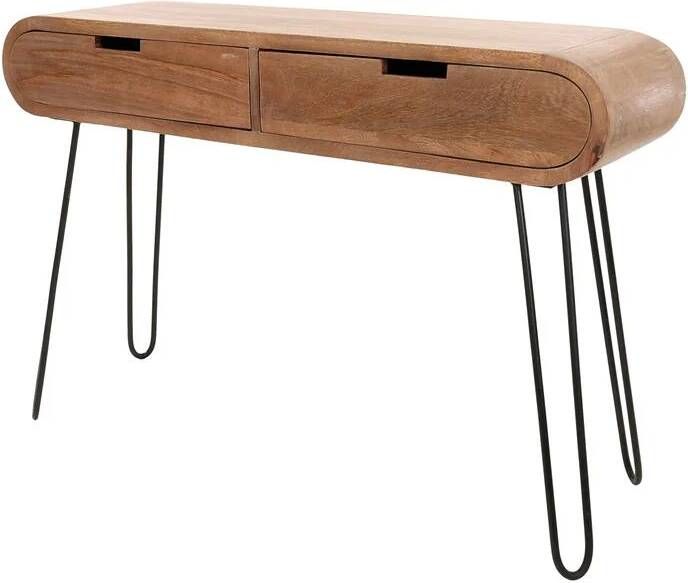 MOOS by fonQ Bruce Sidetable met 2 Lades Mangohout