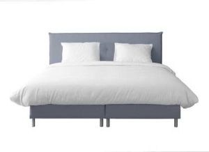 MOOS Rio Boxspring 180 x 200 cm Blauw