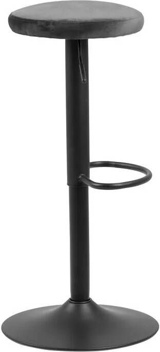 Leen Bakker Barkruk Figo donkergrijs (2 stuks)