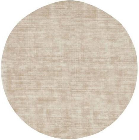Must Living Carpet La Belle round large Ø250 cm beige 100% viscose