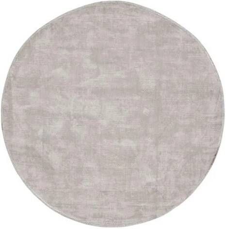 Must Living Carpet La Belle round medium Ø200 cm light grey 100%...
