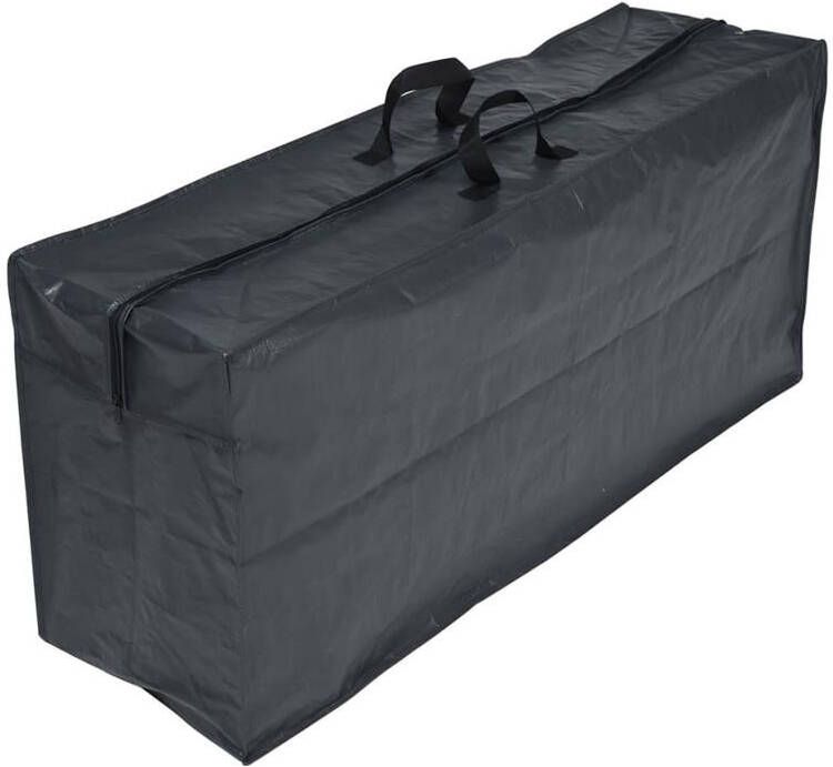 Nature Tuinmeubelhoes Voor Kussens Pe 100 G m² Antraciet 128x57x37cm