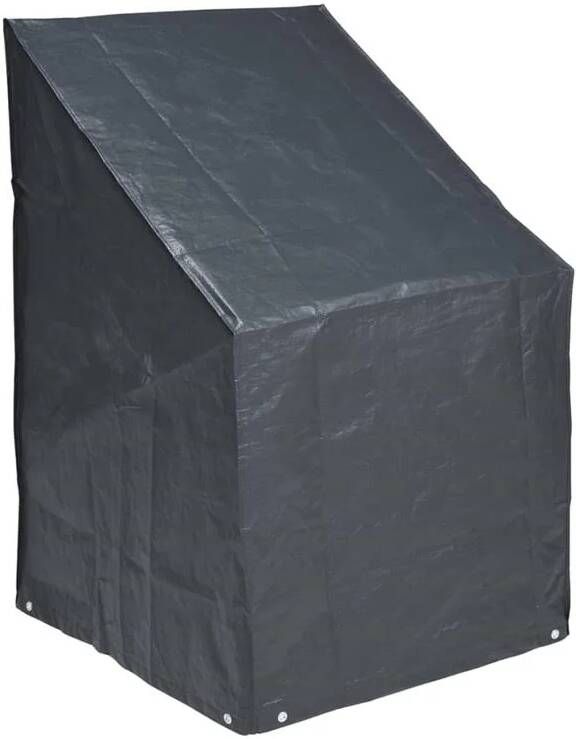 Nature Beschermhoes Voor Gestapelde Stoelen Pe 100 G m² Antraciet 110x68x68cm