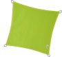 Nesling Coolfit schaduwdoek vierkant lime groen 5 x 5 x 5 meter - Thumbnail 2