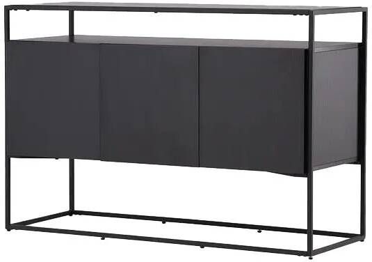 Nest Living Cedric houten dressoir zwart 120 x 45 cm