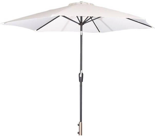 Nest Outdoor Brandon Verstelbare Parasol Wit Ø 300 cm