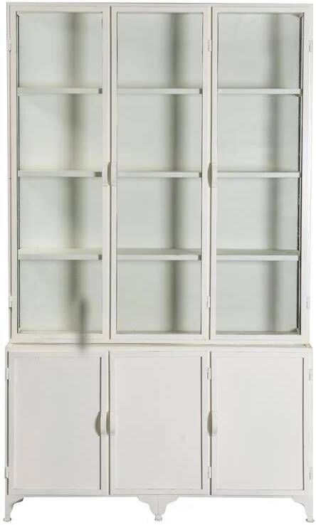 New Routz Detroit Vitrinekast B 142 cm Wit