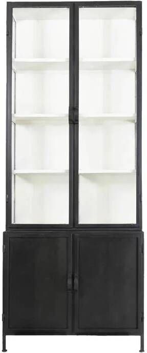New Routz Detroit Vitrinekast B 95 cm Zwart