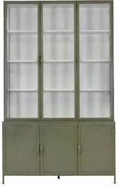 New Routz Detroit Vitrinekast B 142 cm Olijfgroen
