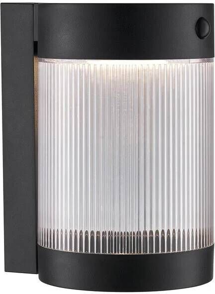 Nordlux Coupar Solar Wandlamp Zwart