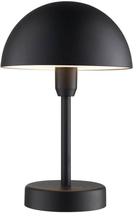 Nordlux Ellen To-Go Oplaadbare Tafellamp Zwart