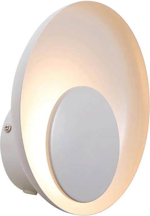 Nordlux Marsi Wandlamp Ø 21 cm Wit