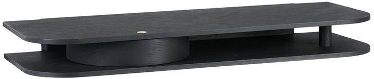 Northern Valet wand console tafel large 92x35 zwart eiken